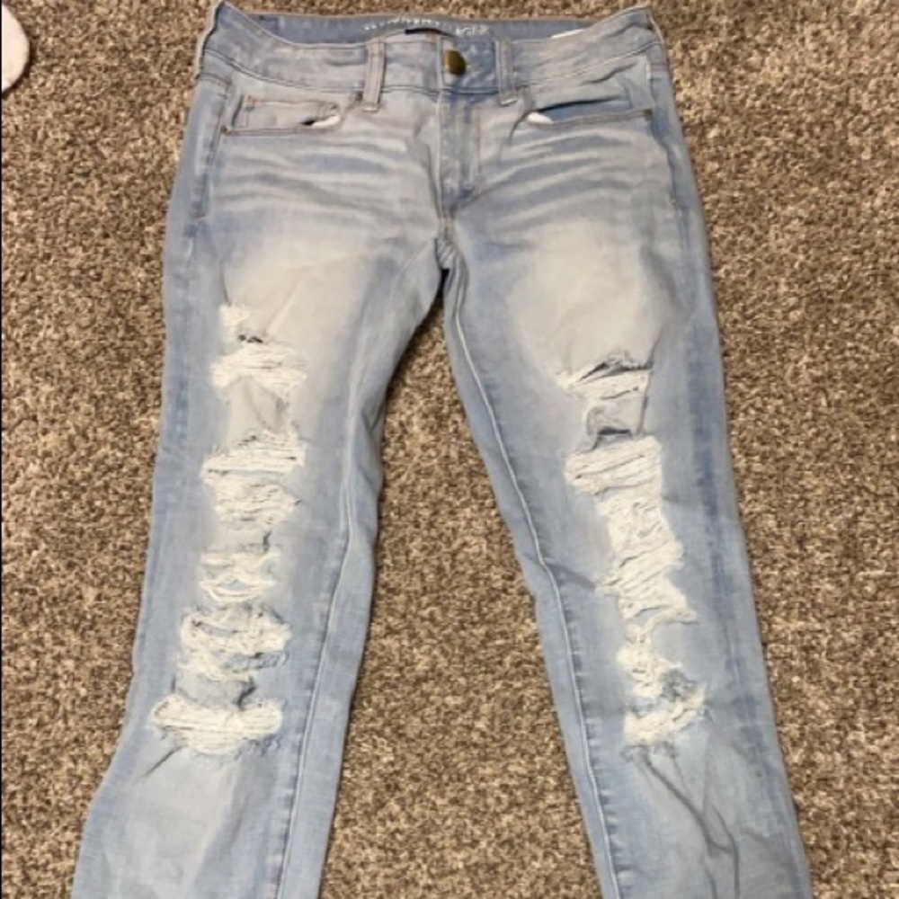 American eagle skinny jeans size 6